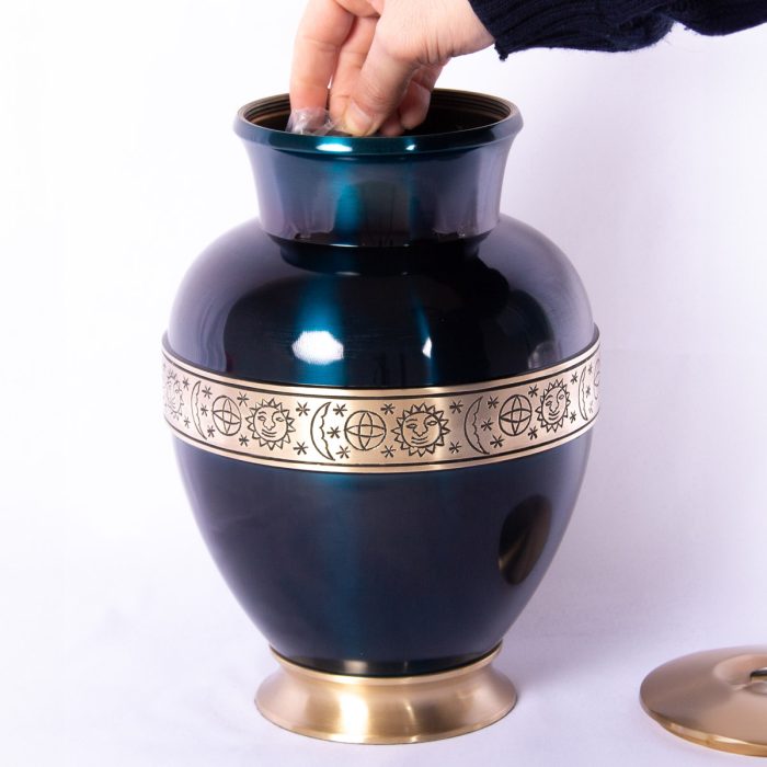 Blue Harvest Urn - Image 7