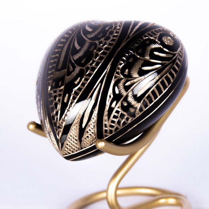 Golden Feather Heart Keepsake - Image 4