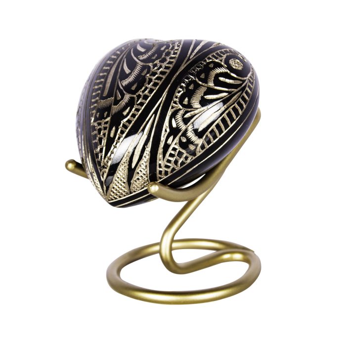 Golden Feather Heart Keepsake - Image 8