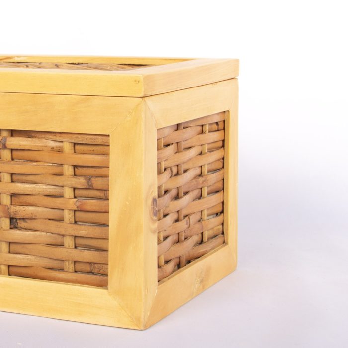 Daisy Golden Wicker Urn - Image 6