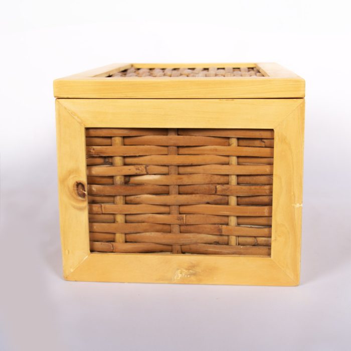 Daisy Golden Wicker Urn - Image 8