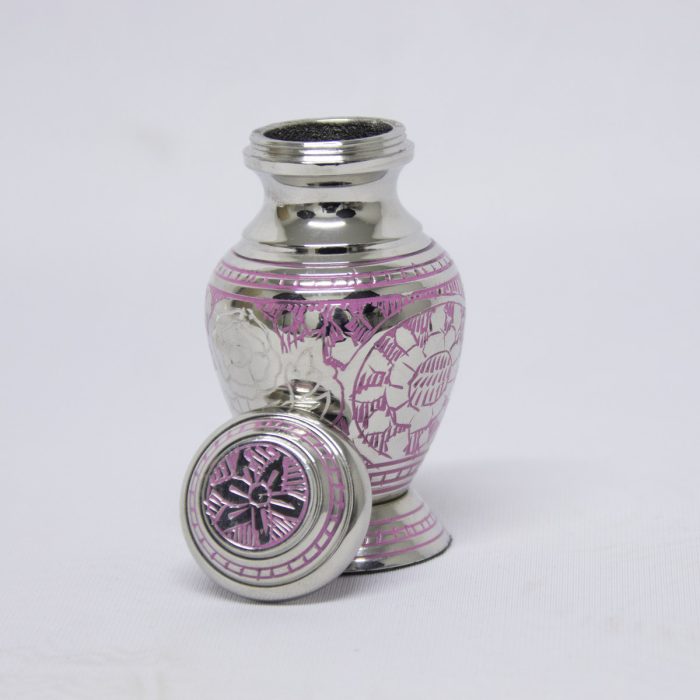 Pink Rose Mini Urn - Image 3