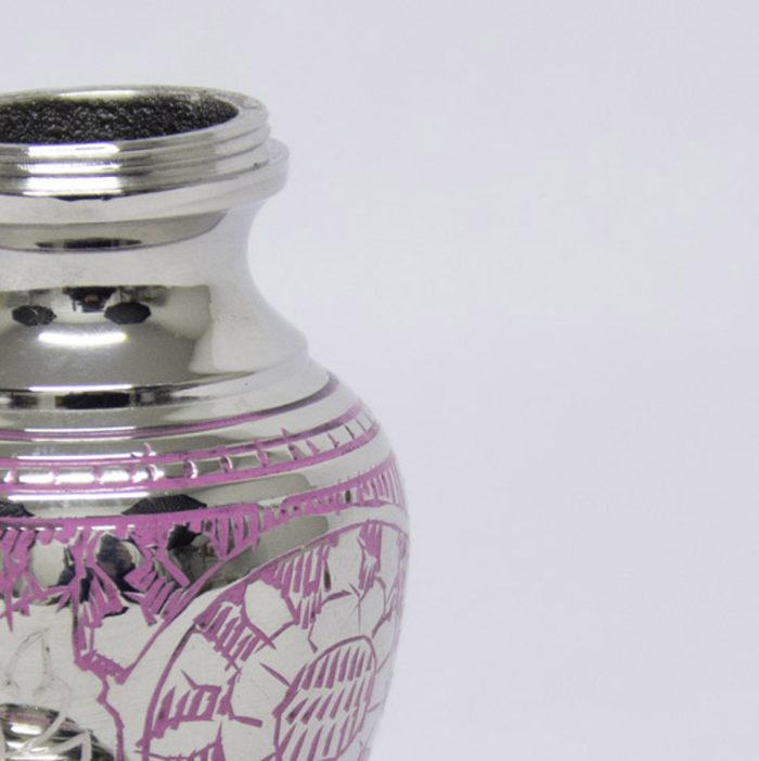 Pink Rose Mini Urn - Image 8