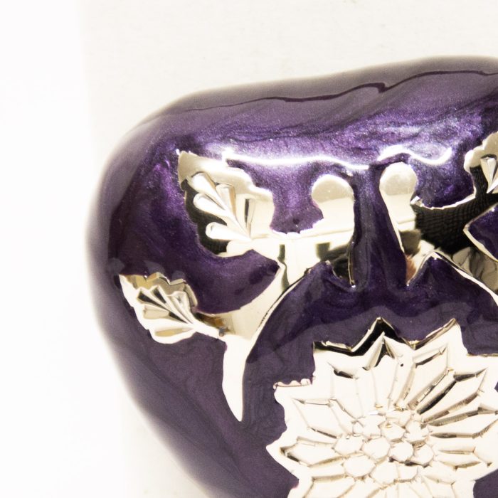 Purple Flowers Heart - Image 7