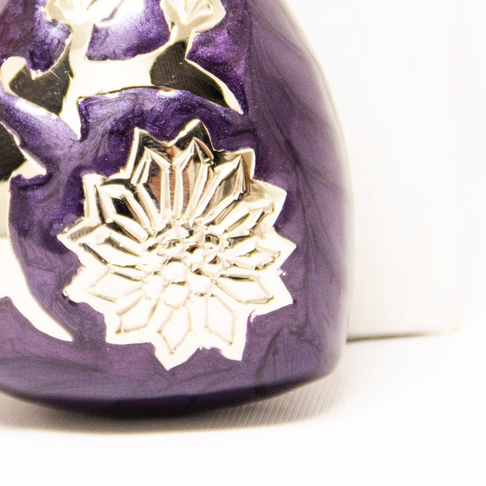 Purple Flowers Heart - Image 5