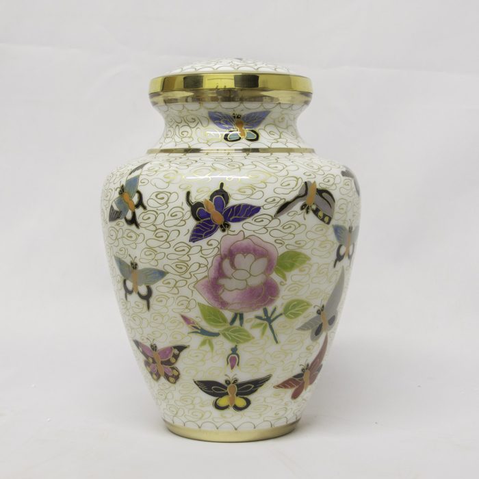 Copper Butterfly Urn - Image 2