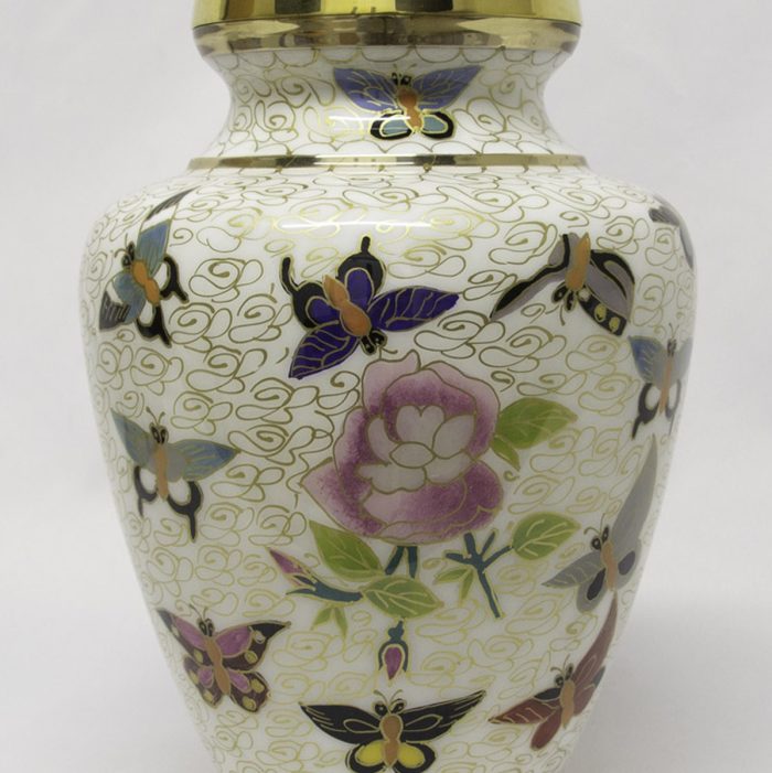 Copper Butterfly Urn - Image 6