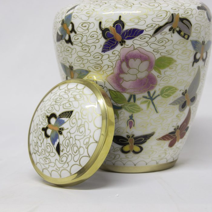 Copper Butterfly Urn - Image 4