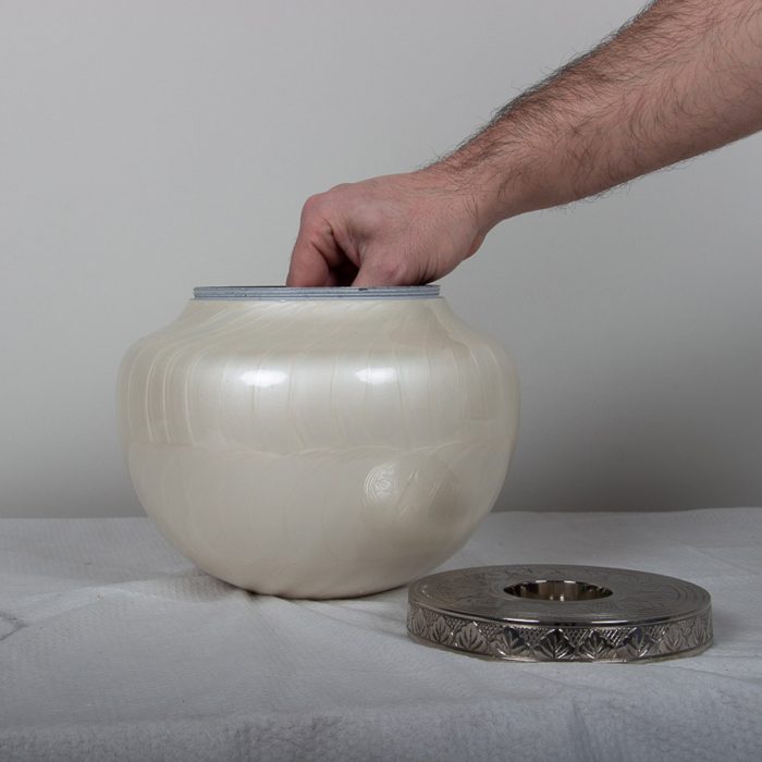 Mother of Pearl Urn - Image 7