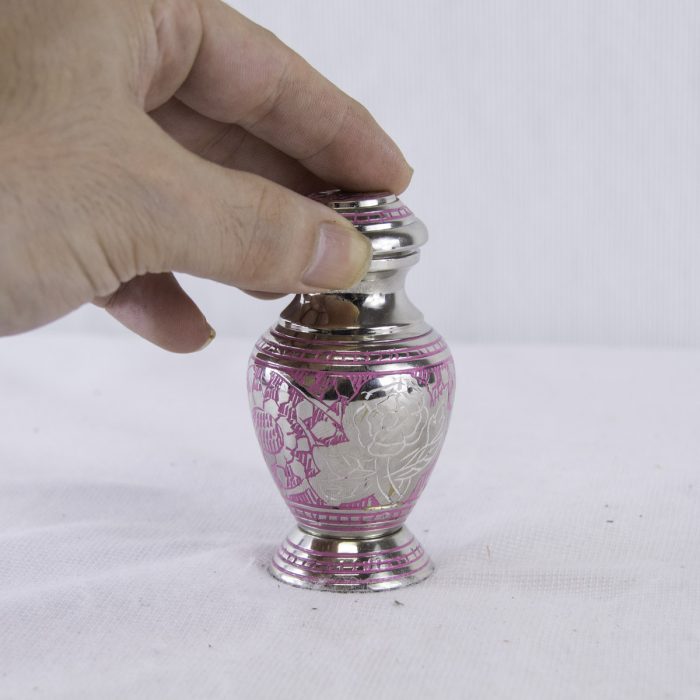 Pink Rose Mini Urn - Image 6