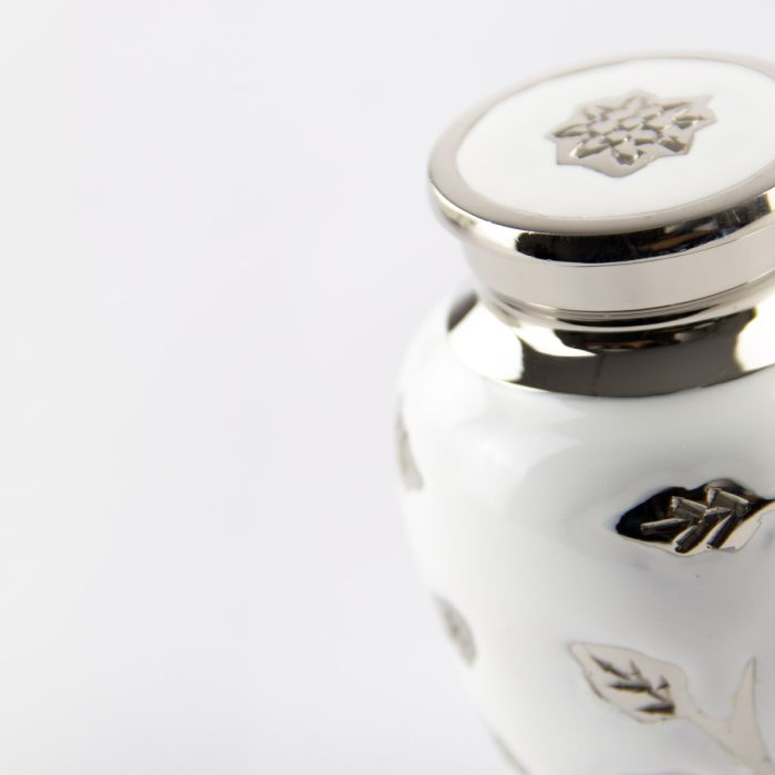 White Rose Mini Urn - Image 4