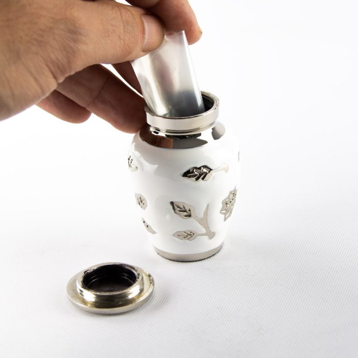 White Rose Mini Urn - Image 7