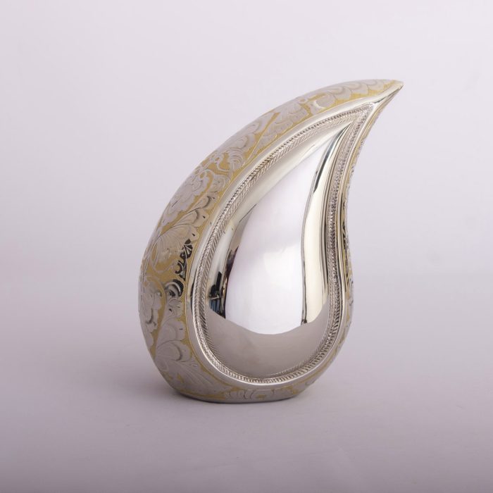 Floral Teardrop Urn - Image 8