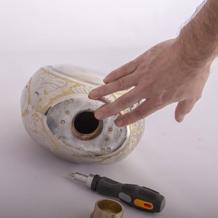 Floral Teardrop Urn - Image 6