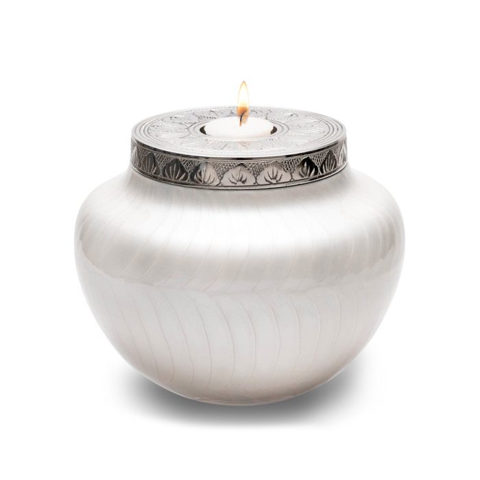 Mother of Pearl Urn