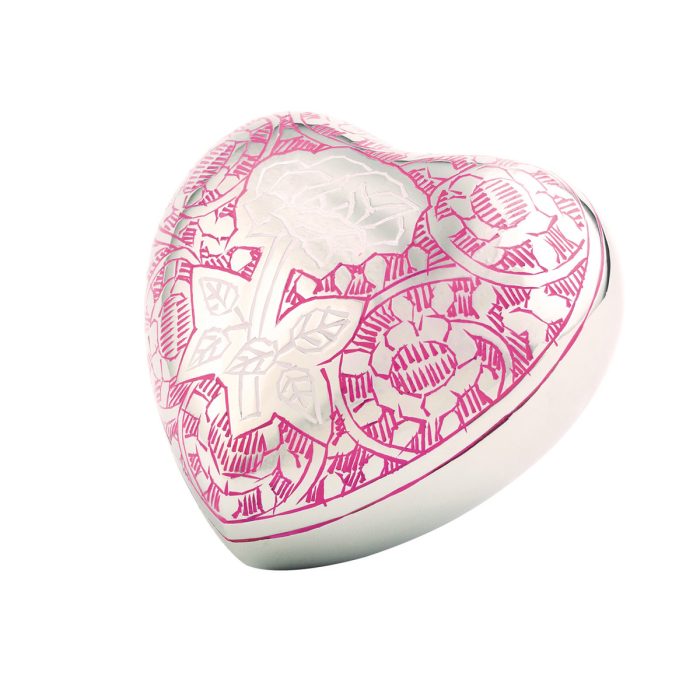 Pink Rose Heart