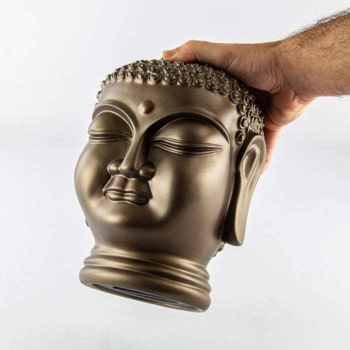Resin Buddha Head Urn - Image 3