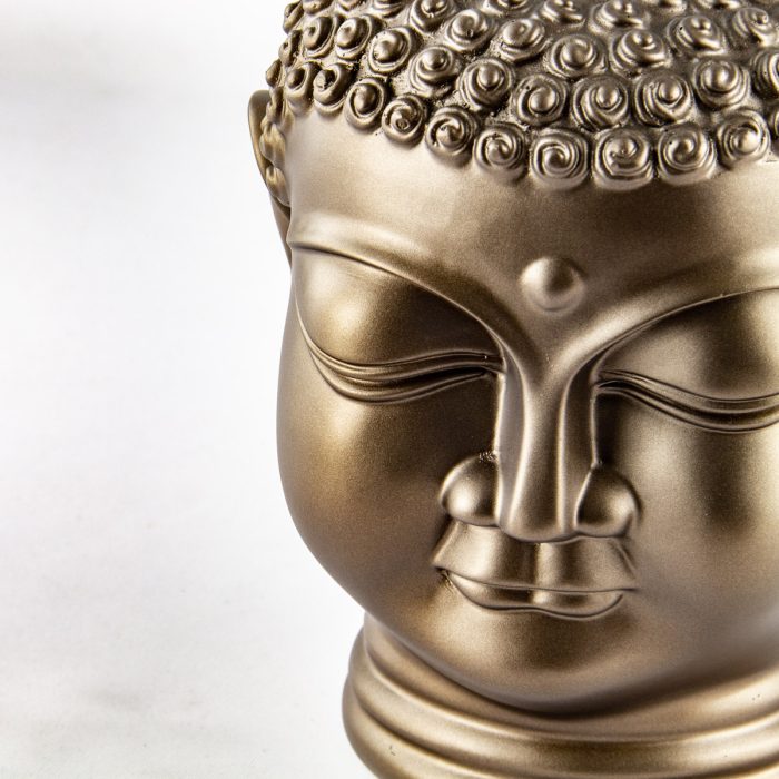 Resin Buddha Head Urn - Image 2